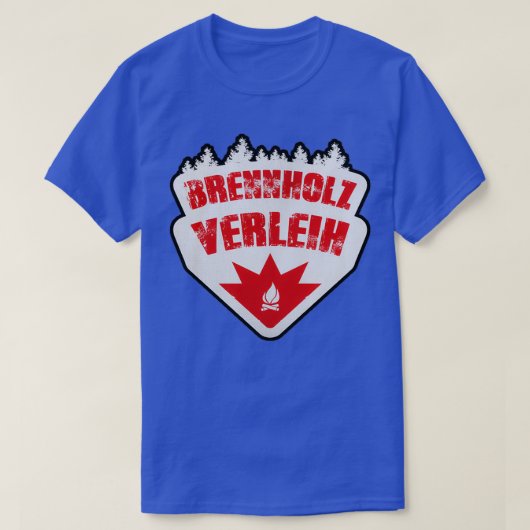 Brennholzæh Original Merch Bestes Gift T-Shirt (Design vorne)