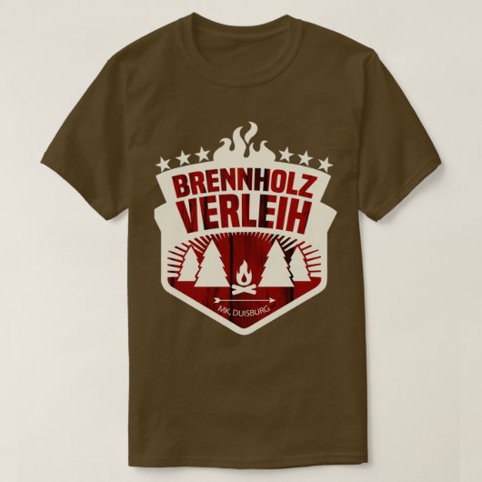 Brennholzæh T-Shirt (Design vorne)