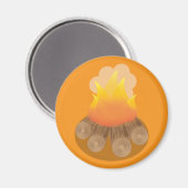 Brennhölzer Magnet (Vorderseite/Rückseite)
