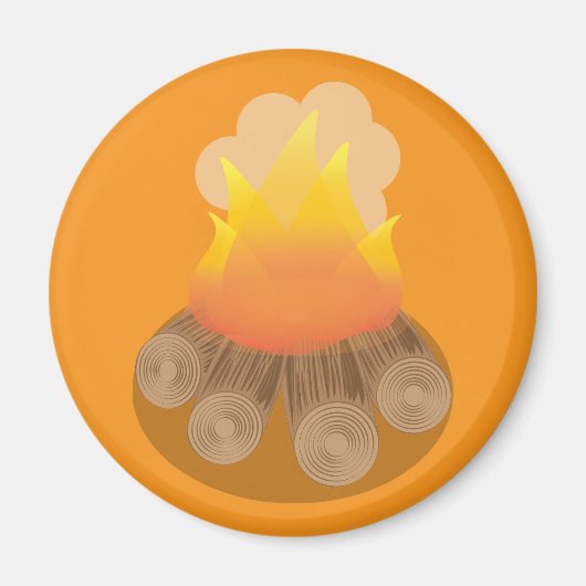 Brennhölzer Magnet (Vorne)