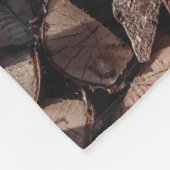 Brennholzplatte Fleecedecke (Ecke)