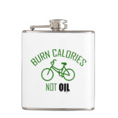 Brennkalorien nicht Öl Flachmann (Vorderseite)