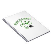 Brennkalorien nicht Öl Notizblock (Rechte Seite)