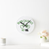 Brennkalorien nicht Öl Runde Wanduhr (Zuhause)