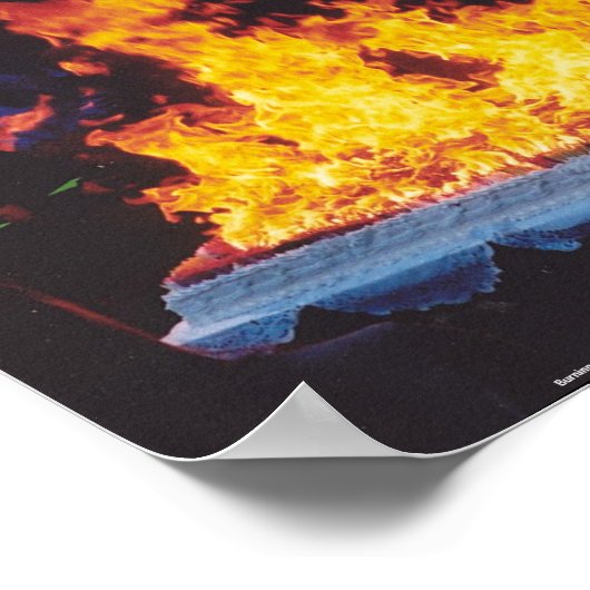 Brennkuchen Poster (Ecke)