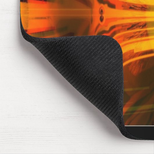 Brennkugel Mousepad (Ecke)