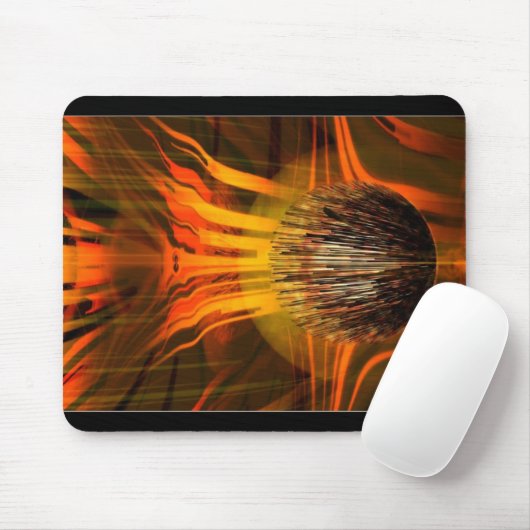 Brennkugel Mousepad (Mit Mouse)