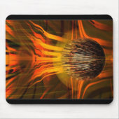 Brennkugel Mousepad (Vorne)
