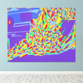 Brennmonde Leinwanddruck (Insitu (Holzboden))