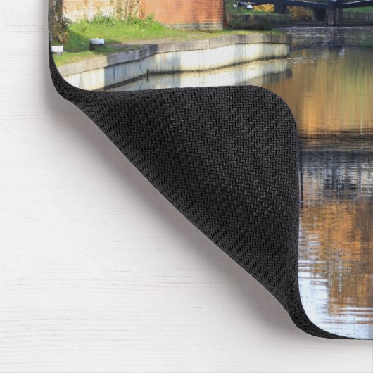 Brennofen-Brücke im Früjahr Mousepad (Ecke)
