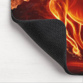 Brennpferd Mousepad (Ecke)