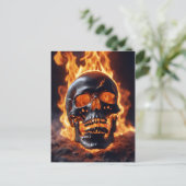 Brennschädel Postkarte (Stehend Vorderseite)