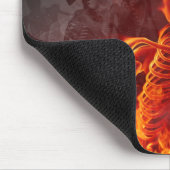 Brennskelett Mousepad (Ecke)
