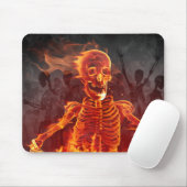 Brennskelett Mousepad (Mit Mouse)
