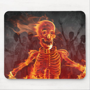 Brennskelett Mousepad