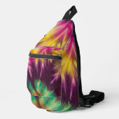 Brennstanzbeutel Crossbody Bag (Rechte Ecke)