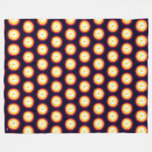 Brennstern Fleecedecke (Vorderseite (Horizontal))