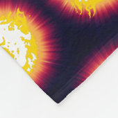 Brennstern Fleecedecke (Ecke)