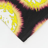 Brennstern Fleecedecke (Ecke)