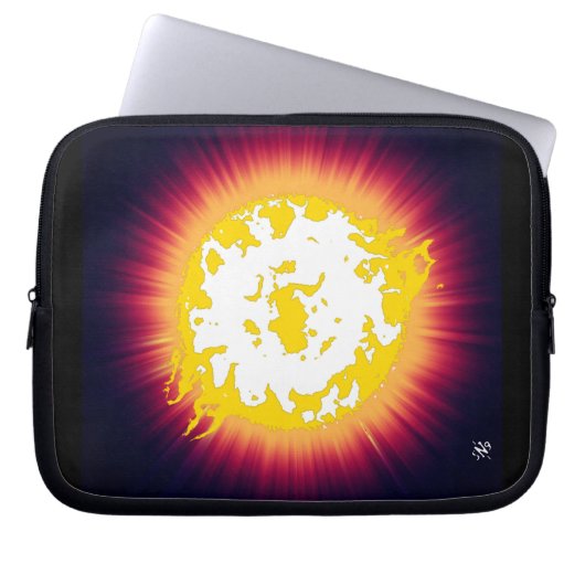 Brennstern Laptopschutzhülle (Vorderseite)