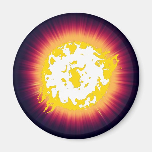 Brennstern Magnet (Vorne)