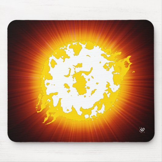 Brennstern Mousepad (Vorne)