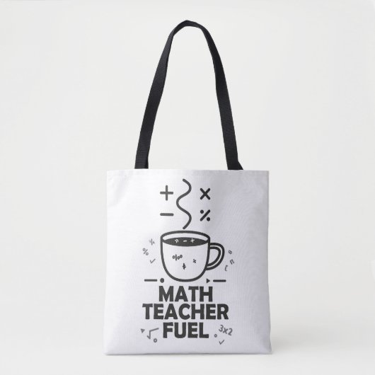 Brennstoff für Mathelehrer Tasche (Vorderseite)
