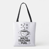 Brennstoff für Mathelehrer Tasche (Rückseite)