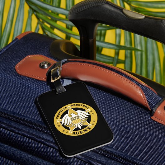 BRENNSTOFFE ERHOLUNG AGENT ABZEICHEN LUGGAG TAG GEPÄCKANHÄNGER (Vorderseite Insitu 1)