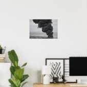 Brennstoffe mit konzentriertem Öl Poster (Heimbüro)