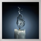 Brennwasser Poster (Vorne)