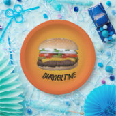 Brennzeit Pappteller (Party)