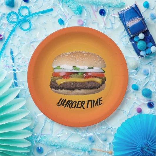 Brennzeit Pappteller (Party)