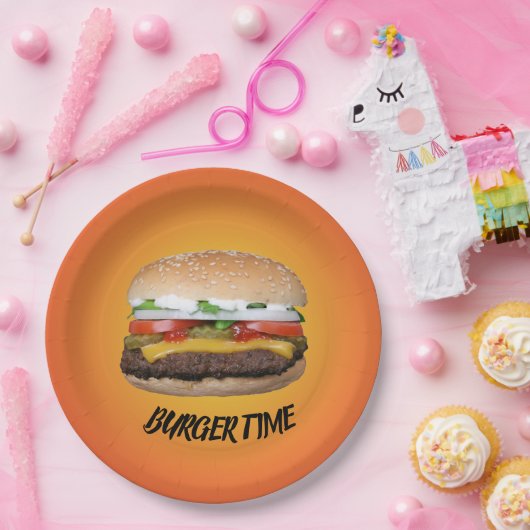 Brennzeit Pappteller (Party)