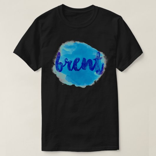 BRENT Blue T-Shirt (Design vorne)