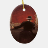 Brent lynchen Zigarren-Bar Keramikornament (Hinten)