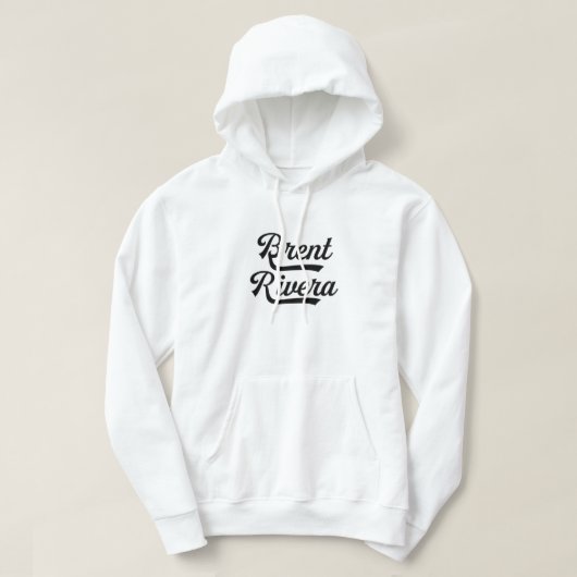 Brent Rivera Relating Style Text Hoodie (Design vorne)