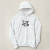 Brent Rivera Relating Style Text Hoodie (Design vorne)