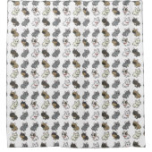 Brentchusen Duschvorhang (Vorderseite)