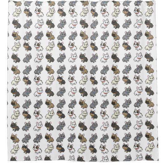 Brentchusen Duschvorhang (Vorderseite)