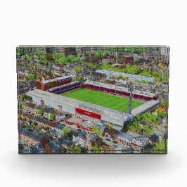 Brentford FC Griffin Park Stadium Aerial Art Fotoblock
