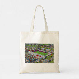 Brentford FC Griffin Park Stadium Aerial Art Tragetasche