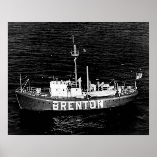 Brenton Reef Lightship LV-102/WAL-525 Poster (Vorne)
