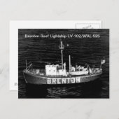 Brenton Reef Lightship LV-102/WAL-525 Postkarten (Vorne/Hinten)