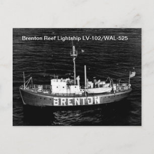 Brenton Reef Lightship LV-102/WAL-525 Postkarten