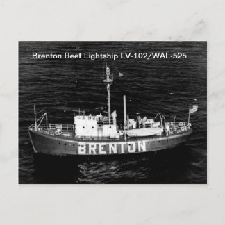 Brenton Reef Lightship LV-102/WAL-525 Postkarten