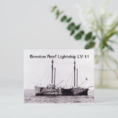 Brenton Reef Lightship LV-11 Postkarten (Stehend Vorderseite)