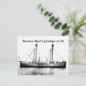 Brenton Reef Lightship LV-39 Postkarten (Stehend Vorderseite)