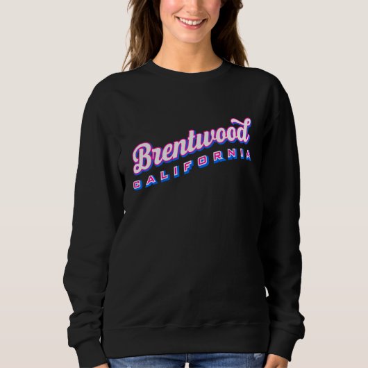Brentwood CA Sweatshirt (Vorderseite)