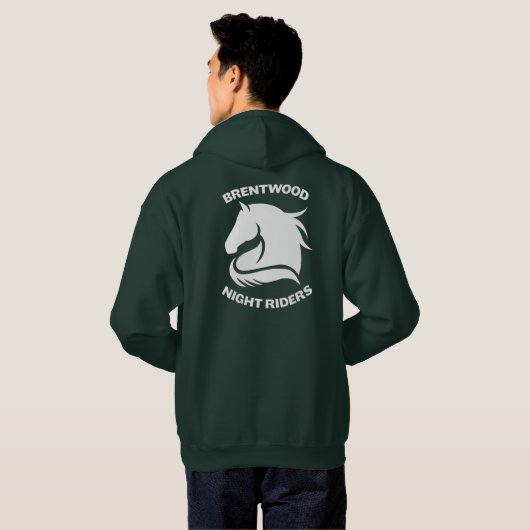 Brentwood Night Riders Dark 4H Hoodie (Schwarz voll)